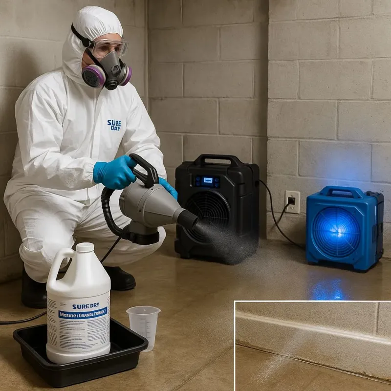 Sanitization and Odor Removal process in Lindley, NY