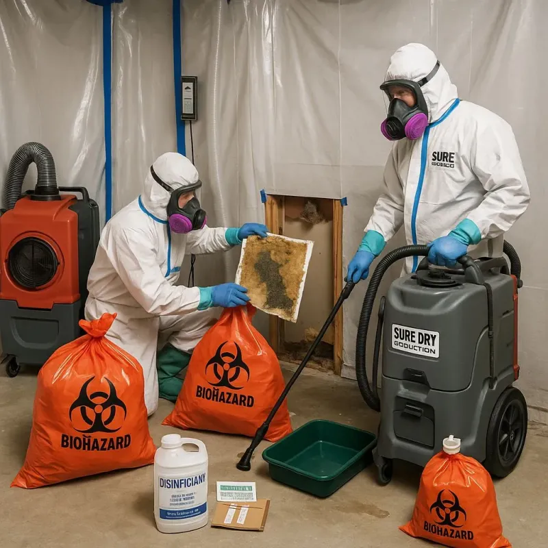 Contaminated Water Handling Protocols process in Lindley, NY