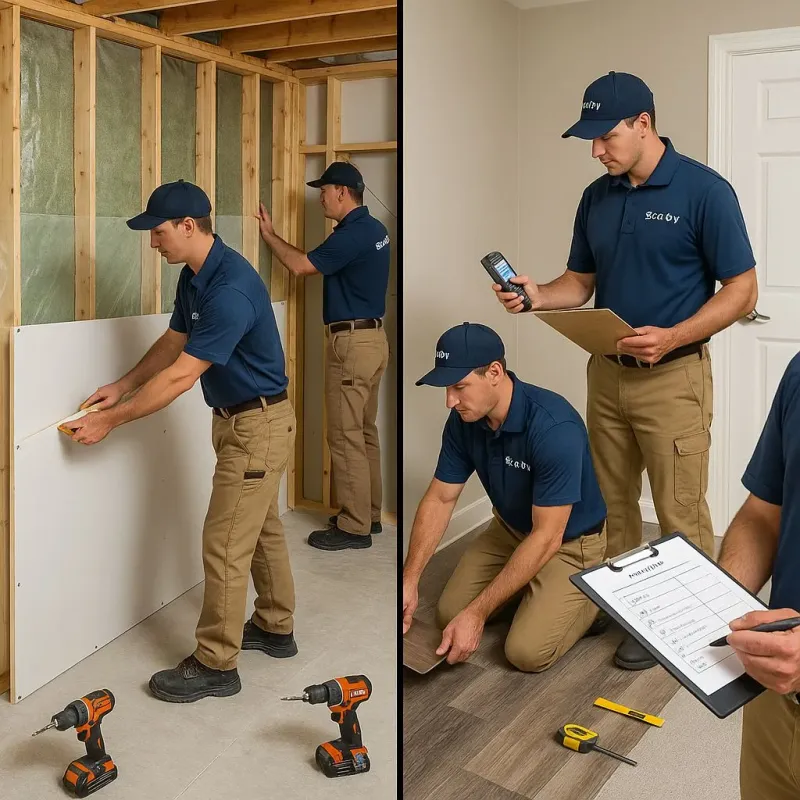 Repairs and Reconstruction process in Lindley, NY